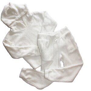 Rewash Kids Girls Size Small Ivory Long Sleeve Hoodie Pants Lounge Set